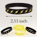 PIBIMoicy 24 Pcs Lightning bolt Rubber Bracelets Silicone Wristbands,for Flash Weather Birthday Gender reveal Baby shower Party Favors Supplies Decorations Favors